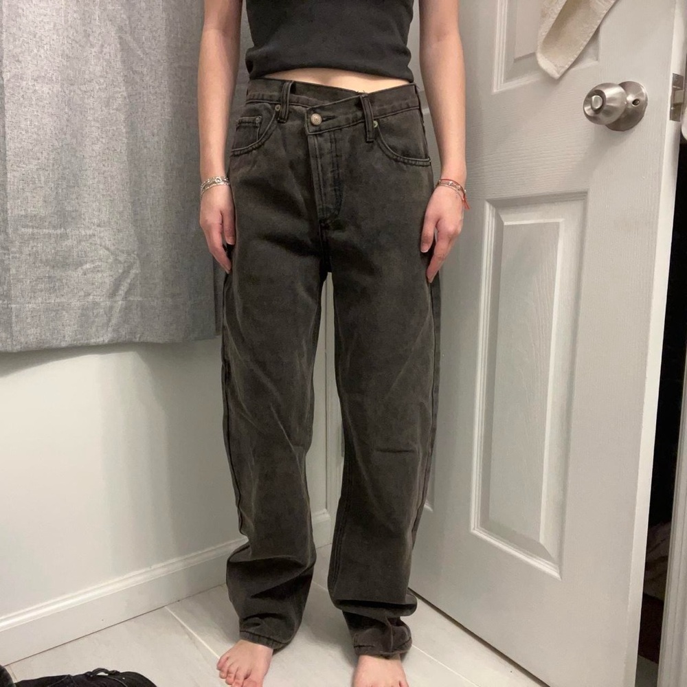 Princess Polly Crossover Wide Leg
Baggy Black Jeans